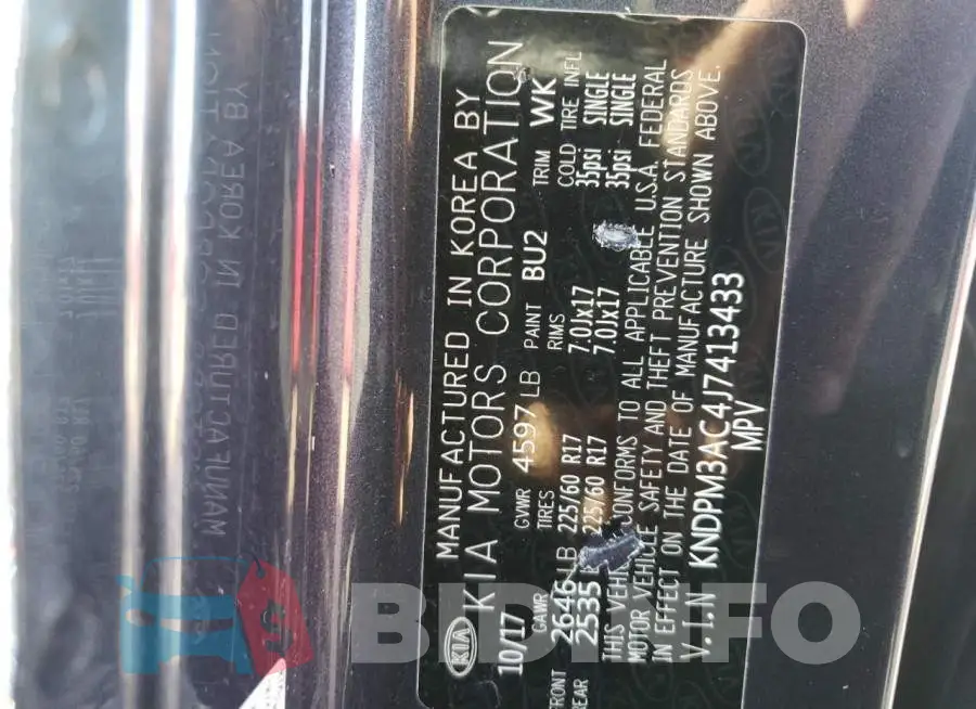 KNDPM3AC4J7413433 Photo# 10