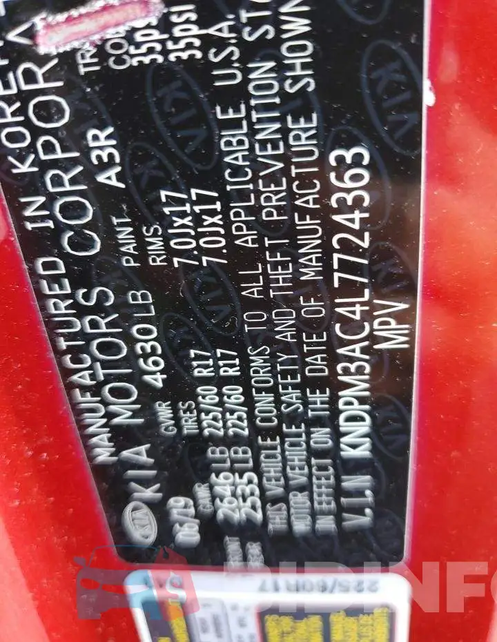 KNDPM3AC4L7724363 Photo# 10