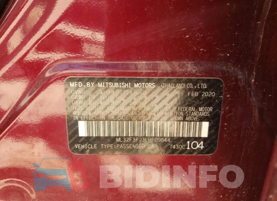ML32F3FJ3LHF09844 Photo# 10