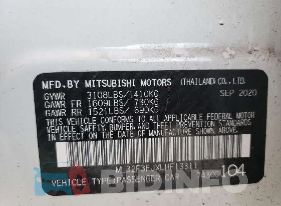 ML32F3FJXLHF13311 Photo# 10