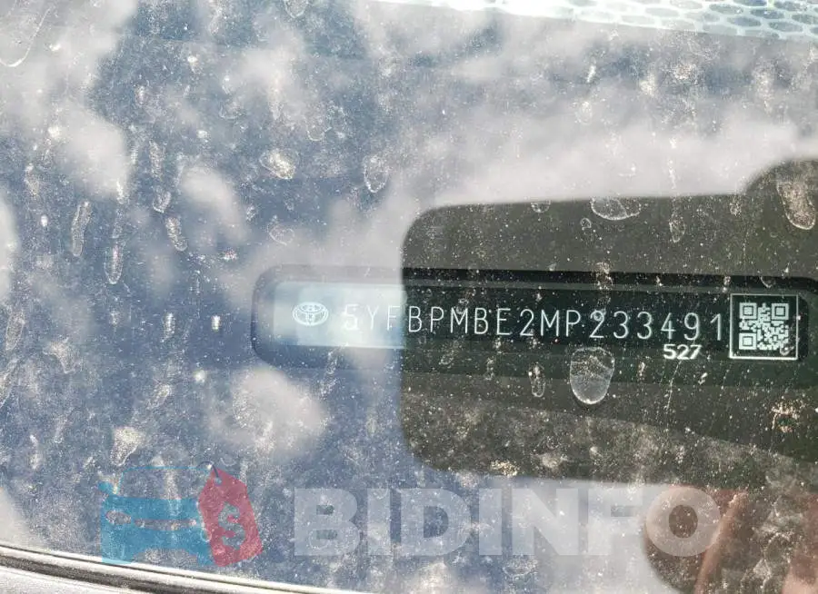 5YFBPMBE2MP233491 Photo# 10
