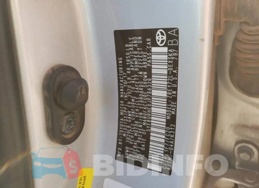 5YFBURHEXJP766326 Photo# 10