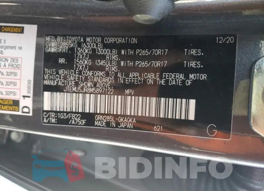 JTEMU5JR8M5897122 Photo# 10