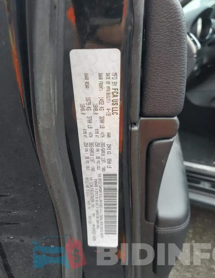 1C4RJFBG1KC760294 Photo# 10