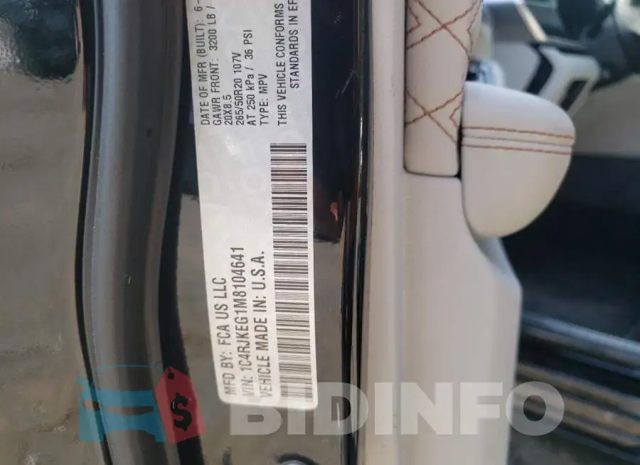 1C4RJKEG1M8104641 Photo# 10