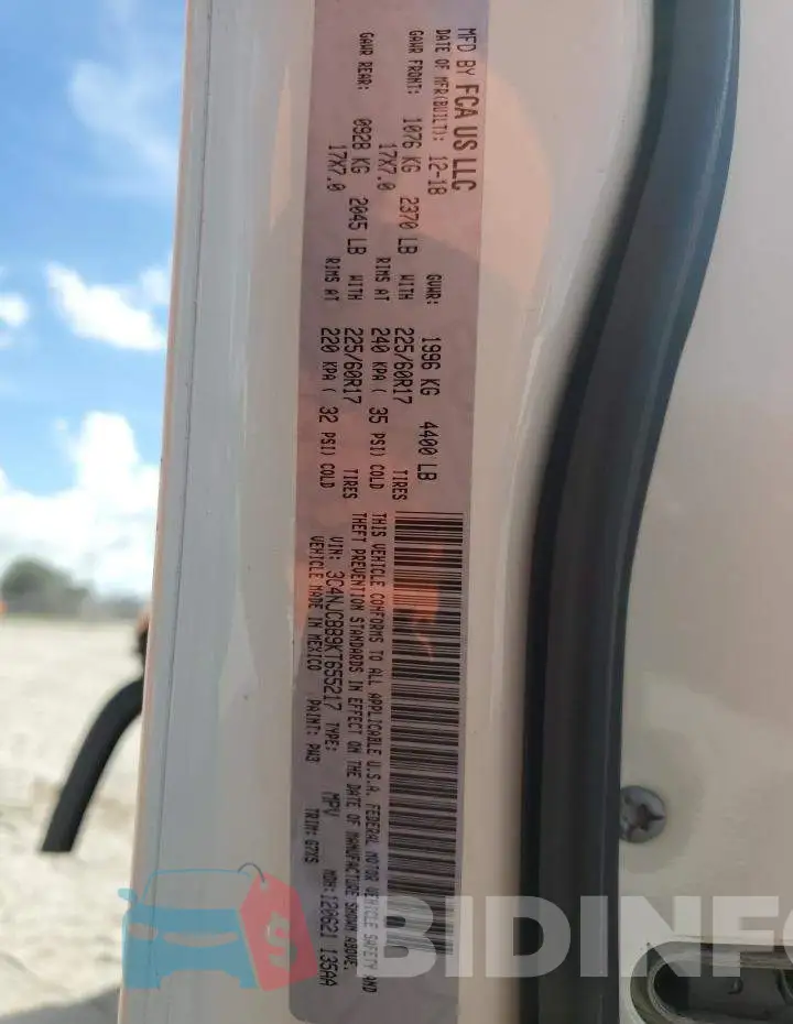 3C4NJCBB9KT655217 Photo# 10