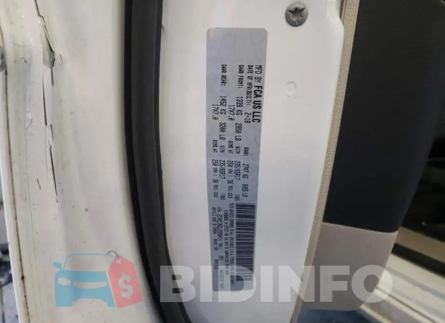 2C4RC1BG2JR269414 Photo# 10