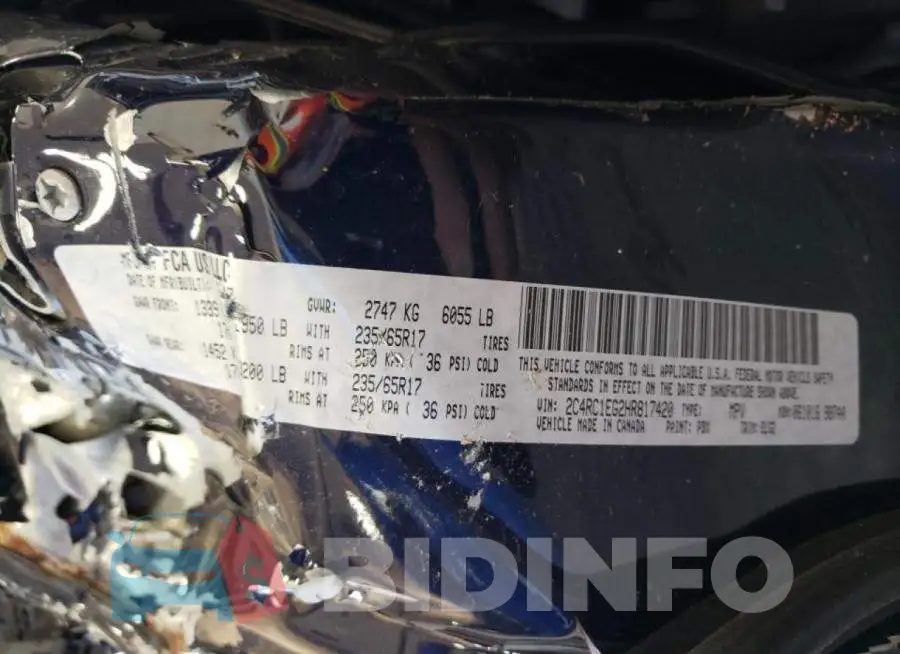 2C4RC1EG2HR817420 Photo# 10