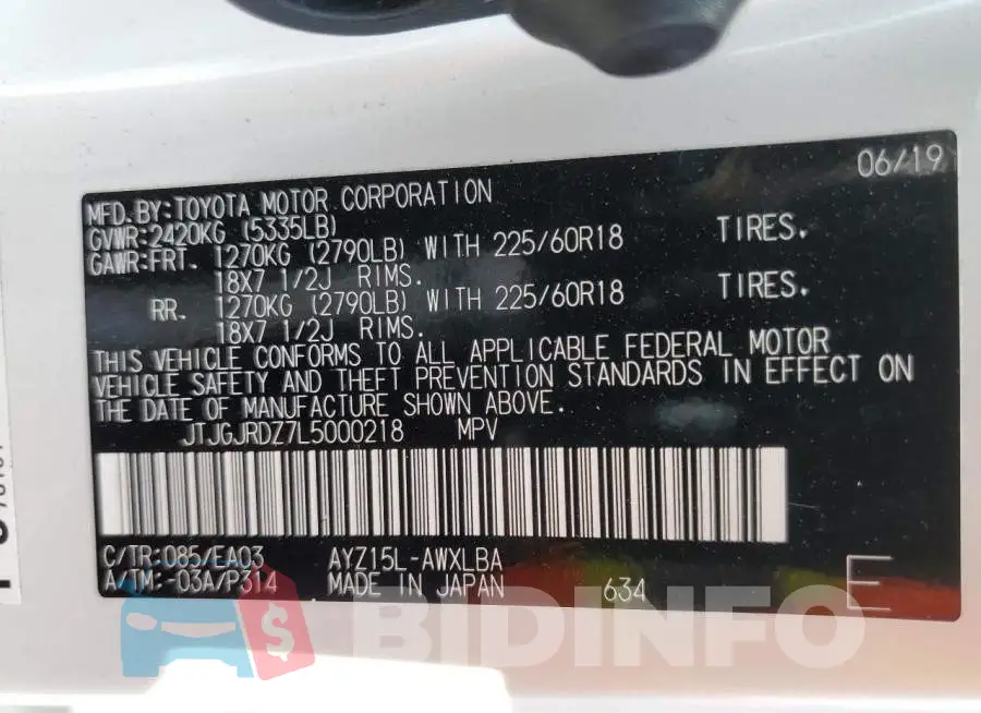 JTJGJRDZ7L5000218 Photo# 10