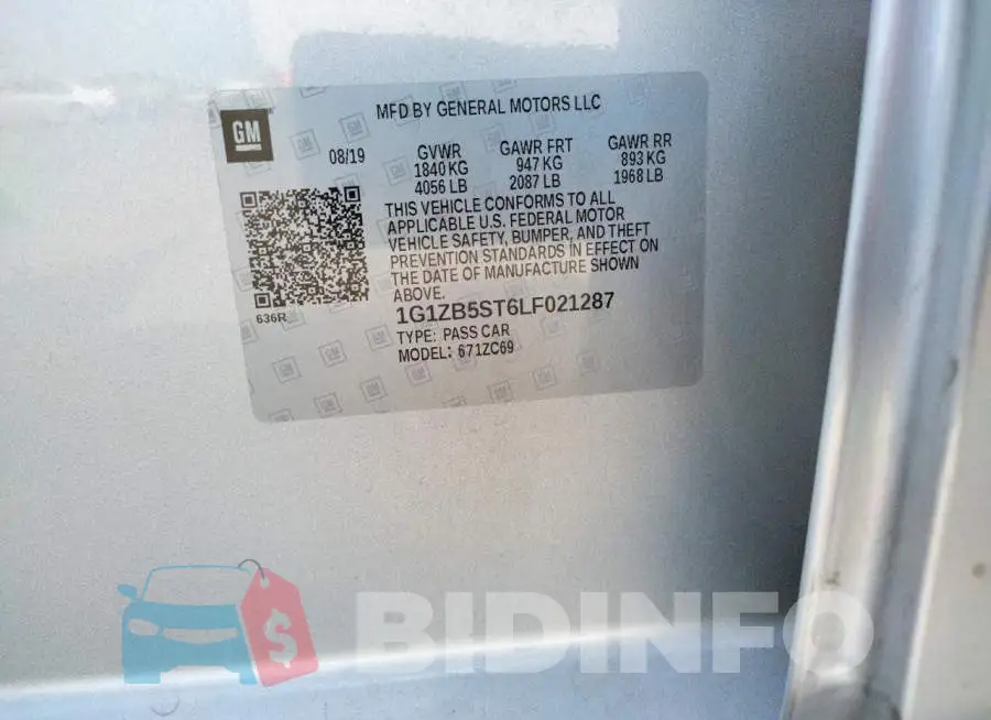1G1ZB5ST6LF021287 Photo# 10