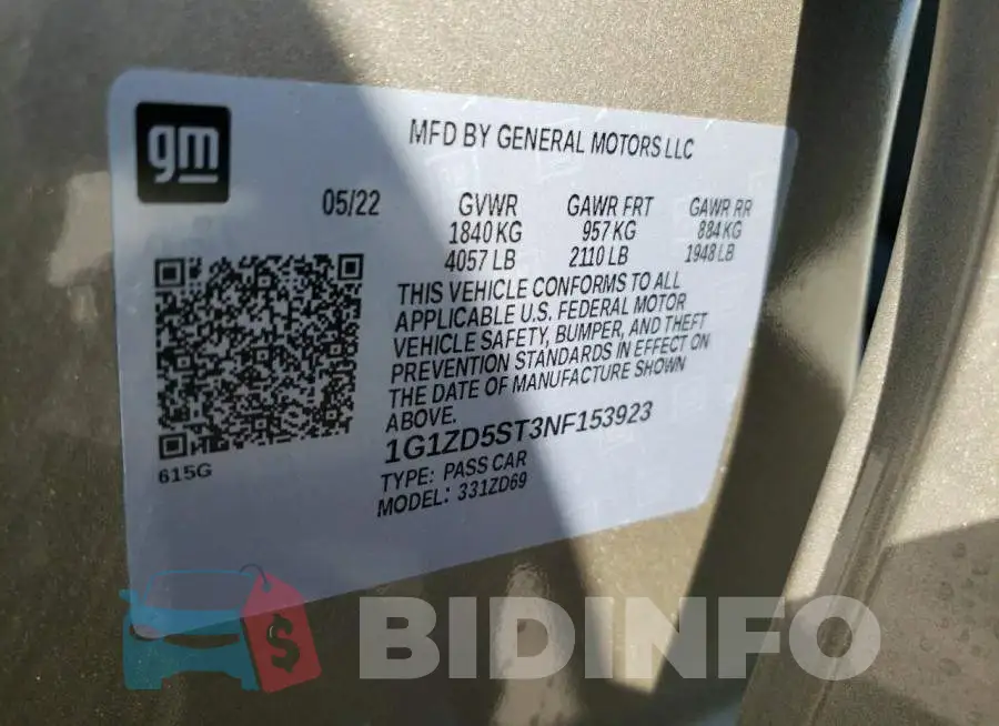 1G1ZD5ST3NF153923 Photo# 10
