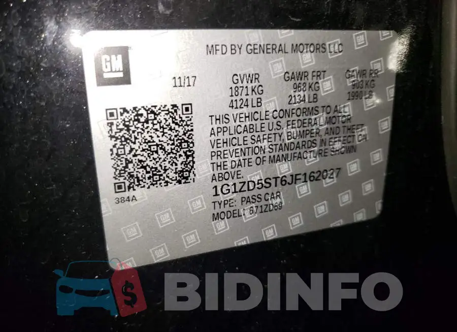 1G1ZD5ST6JF162027 Photo# 10