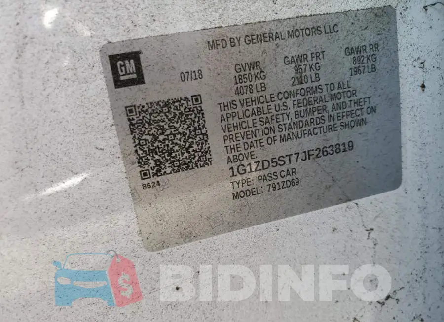 1G1ZD5ST7JF263819 Photo# 10