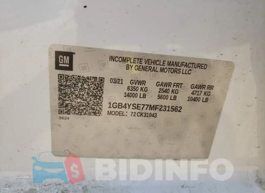 1GB4YSE77MF231562 Photo# 10