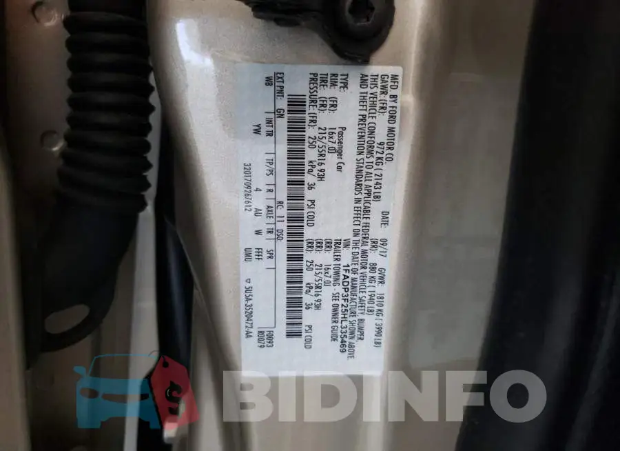 1FADP3F25HL335469 Photo# 10
