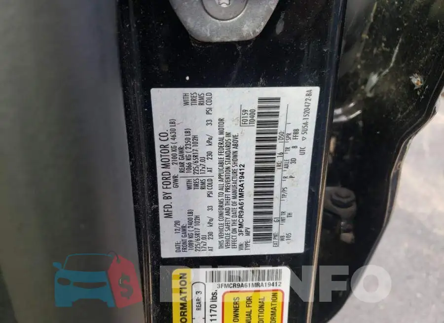 3FMCR9A61MRA19412 Photo# 10