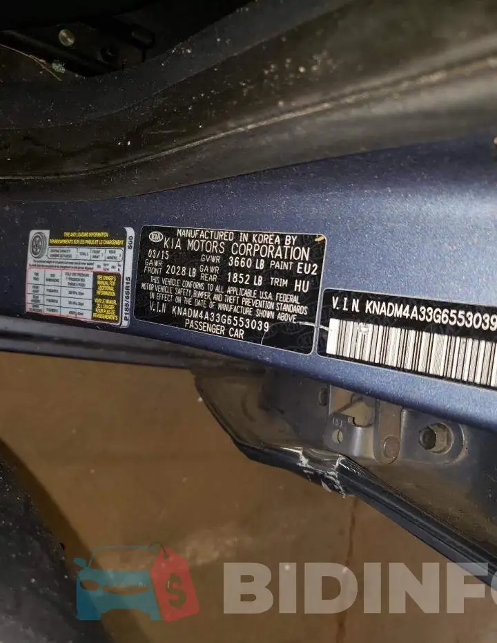 KNADM4A33G6553039 Photo# 10