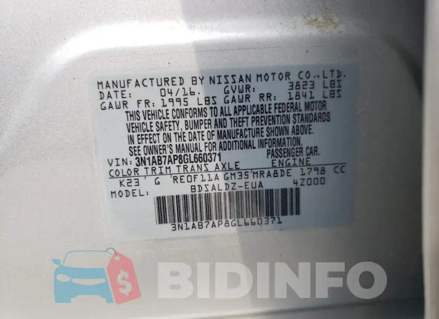 3N1AB7AP8GL660371 Photo# 10