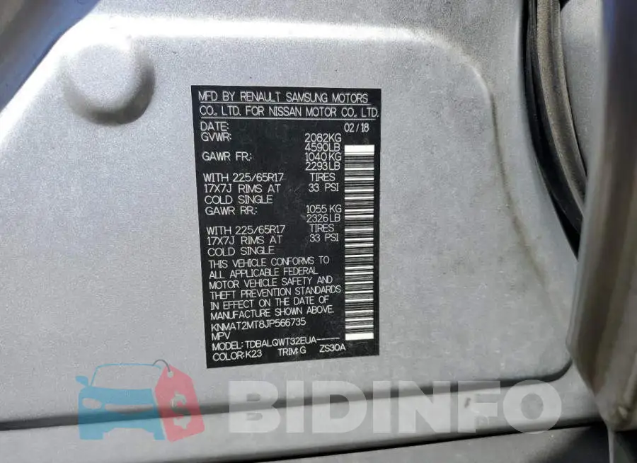 KNMAT2MT8JP566735 Photo# 10