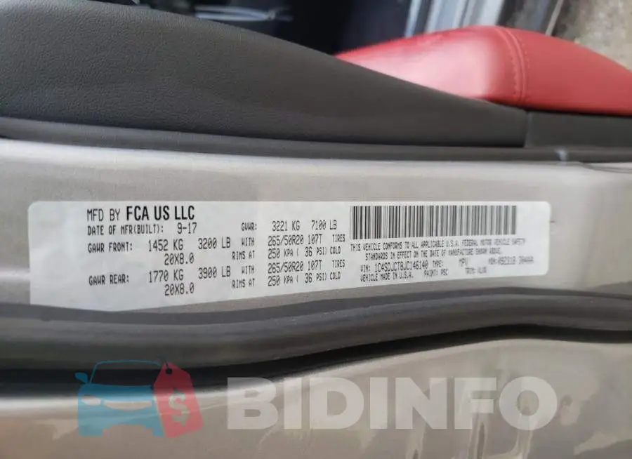 1C4SDJCT8JC146140 Photo# 10