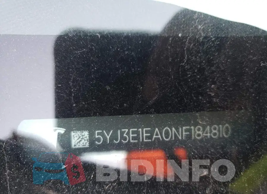 5YJ3E1EA0NF184810 Photo# 10