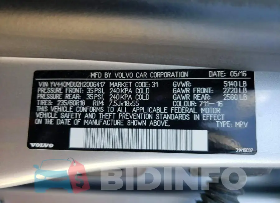 YV440MDU2H2006417 Photo# 10