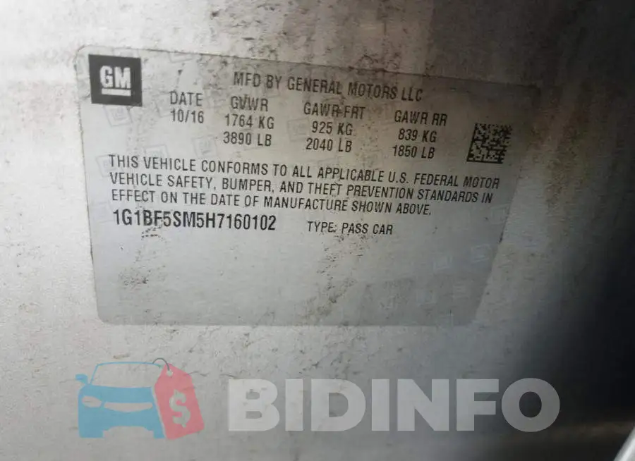 1G1BF5SM5H7160102 Photo# 10
