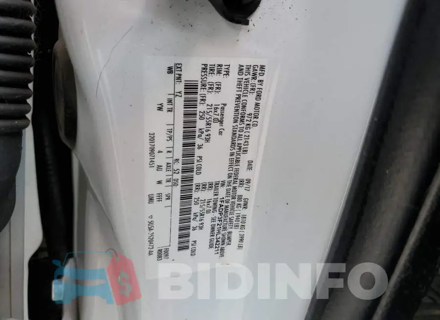 1FADP3F21HL342211 Photo# 10