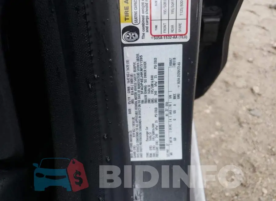 3FADP4EJ4KM151595 Photo# 10