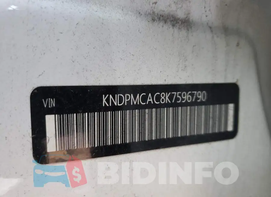 KNDPMCAC8K7596790 Photo# 10