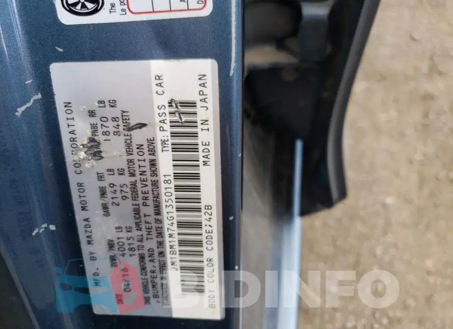 JM1BM1M74G1350181 Photo# 10