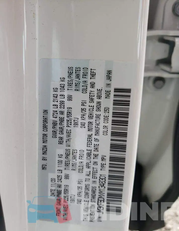 JM3KFBDMXM1348301 Photo# 10
