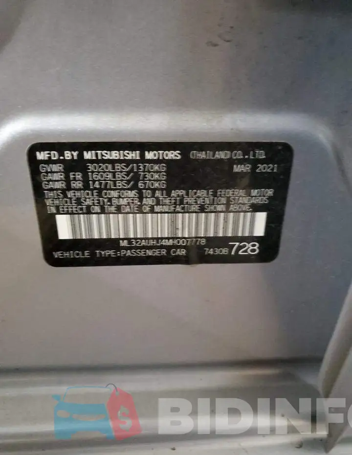 ML32AUHJ4MH007778 Photo# 10