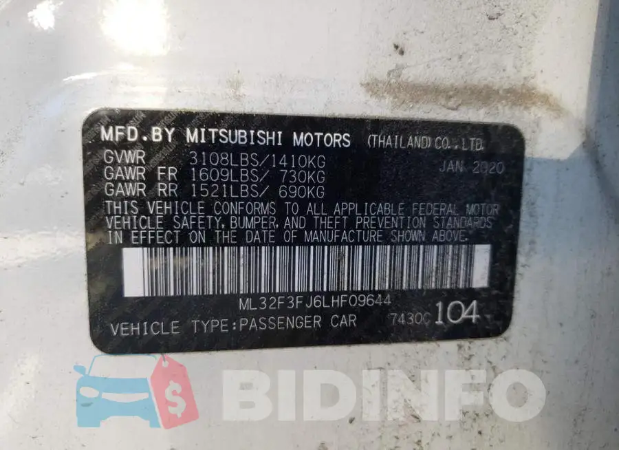 ML32F3FJ6LHF09644 Photo# 10
