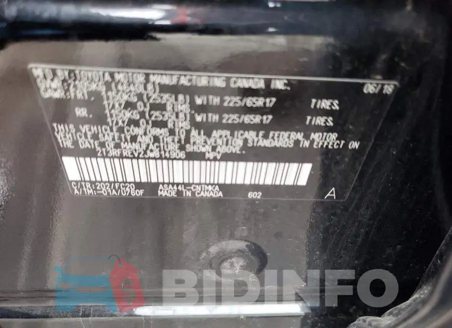 2T3RFREV2JW814906 Photo# 10