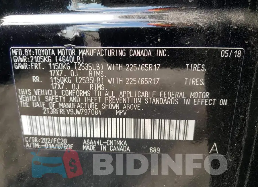 2T3RFREV9JW797084 Photo# 10