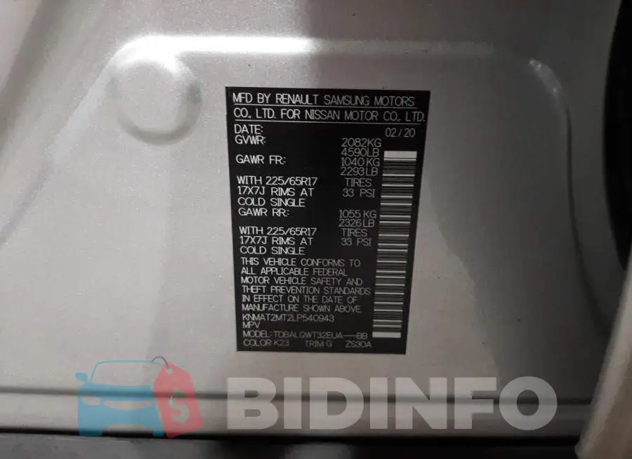 KNMAT2MT2LP540943 Photo# 10