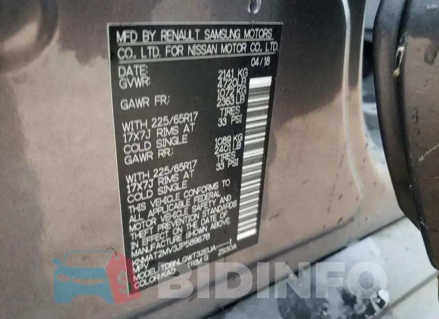 KNMAT2MV3JP589678 Photo# 10
