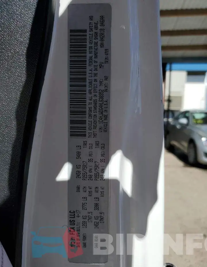 1C4HJWDG4HL638952 Photo# 10
