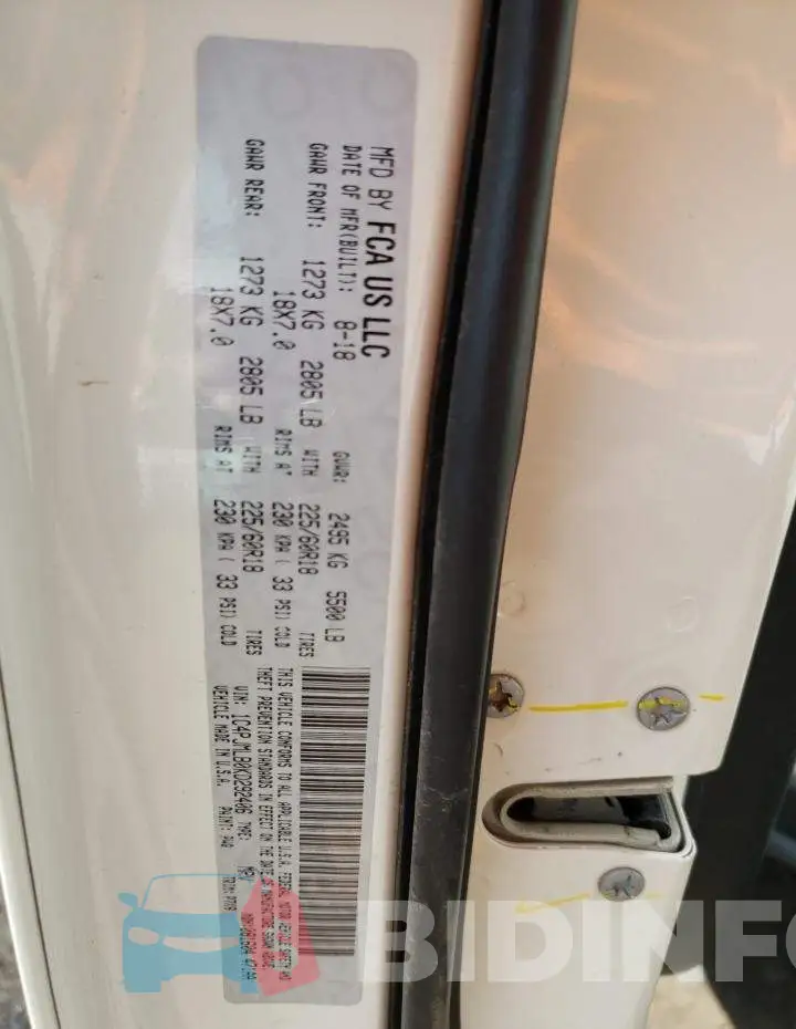 1C4PJMLB0KD292406 Photo# 10