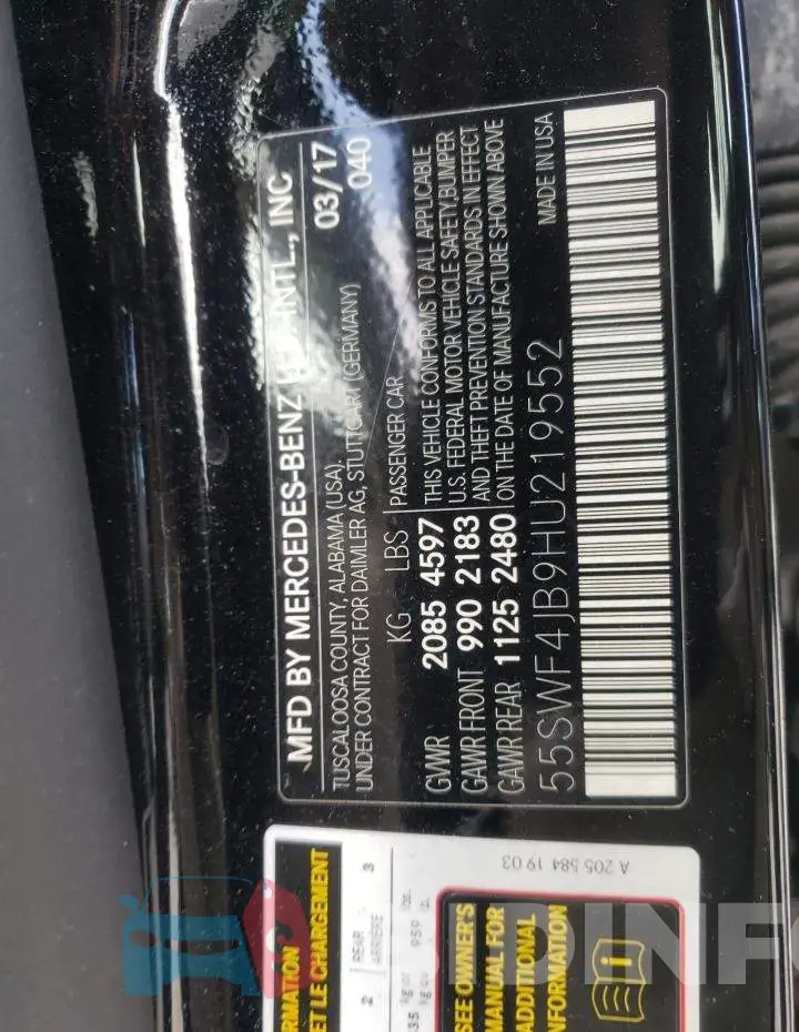 55SWF4JB9HU219552 Photo# 10