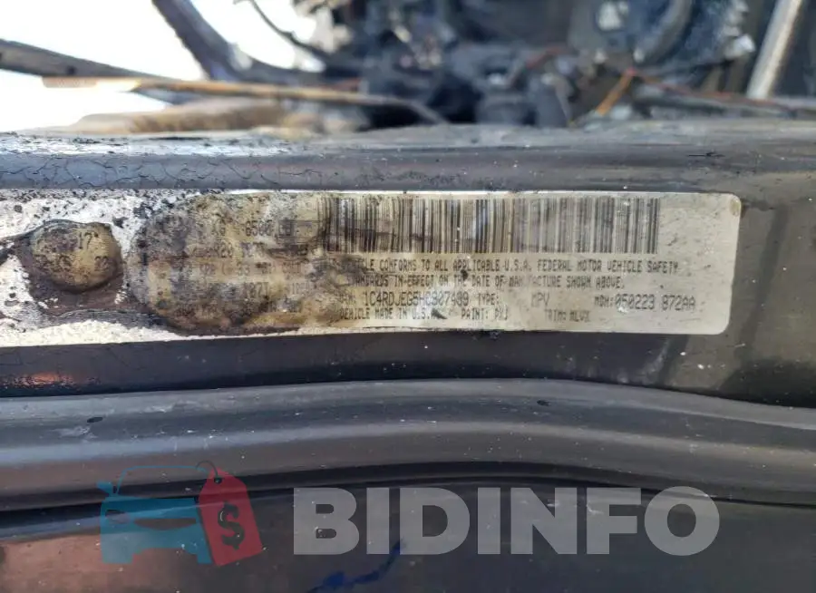 1C4RDJEG5HC907439 Photo# 10