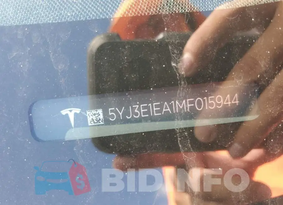 5YJ3E1EA1MF015944 Photo# 10