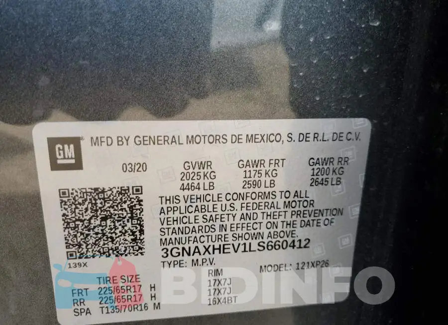 3GNAXHEV1LS660412 Photo# 10