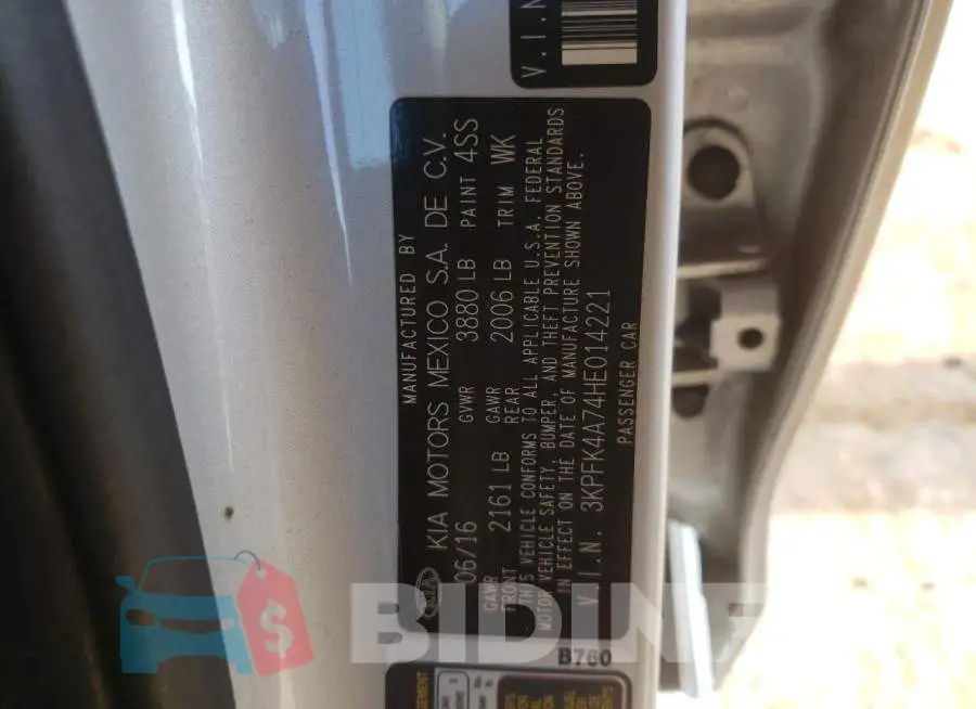 3KPFK4A74HE014221 Photo# 10