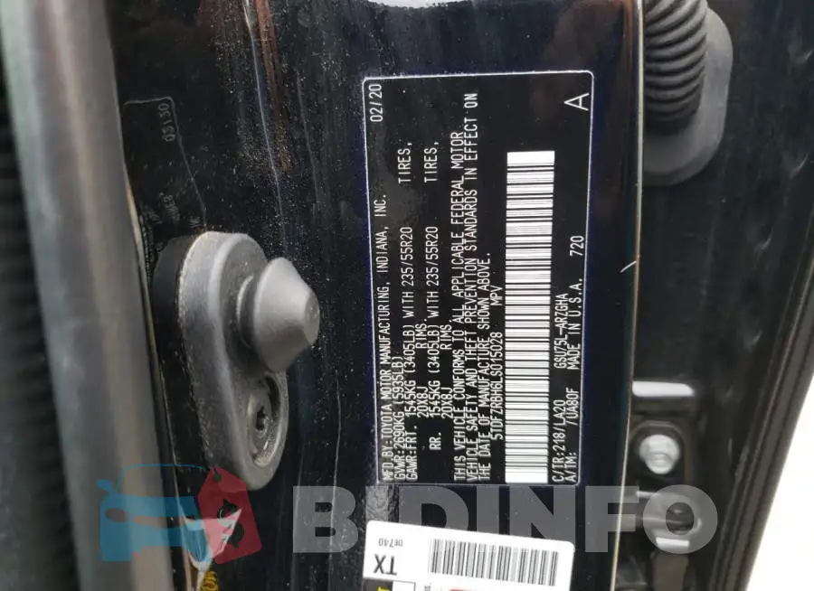 5TDFZRBH6LS015028 Photo# 10