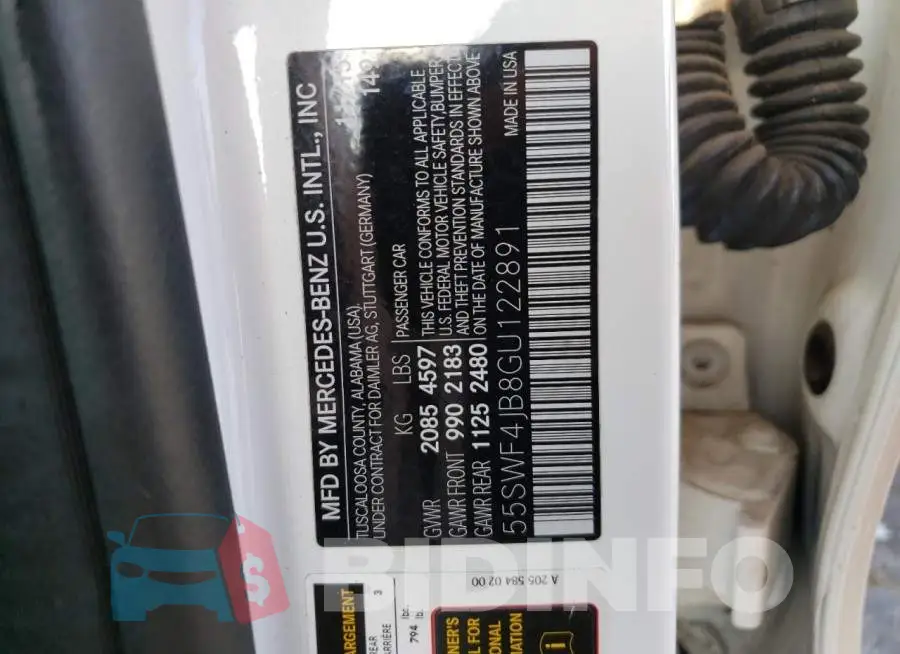 55SWF4JB8GU122891 Photo# 10