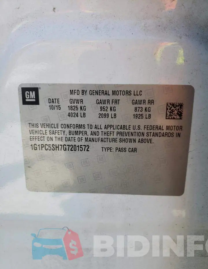 1G1PC5SH7G7201572 Photo# 10