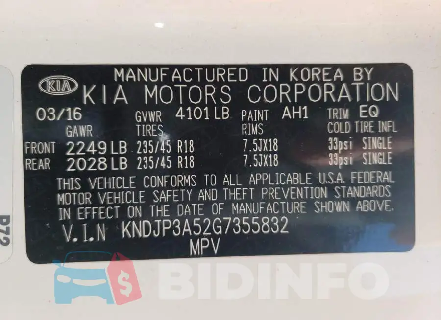 KNDJP3A52G7355832 Photo# 10