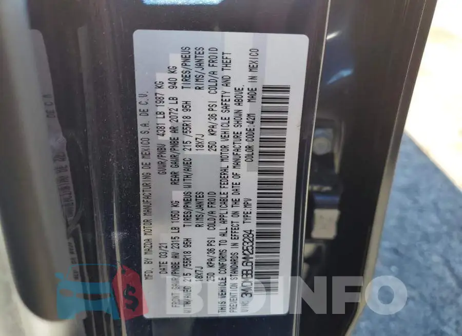 3MVDMBBL6MM253284 Photo# 10